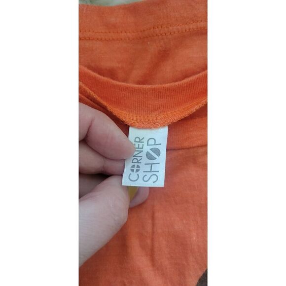 Corner Shop Jack-o-lantern Scarecrow Face Lightweight Tank Size XS - Picture 4 of 5